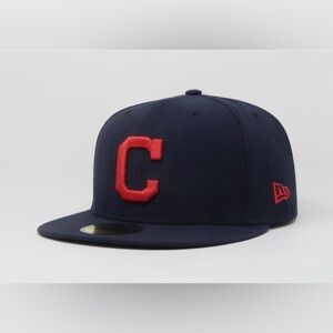 NEW ERA CLEVELAND GUARDIANS MLB Fitted Team Cap “low profile fit Size 7” 55.8 cm